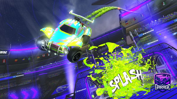 A Rocket League car design from Davidt28