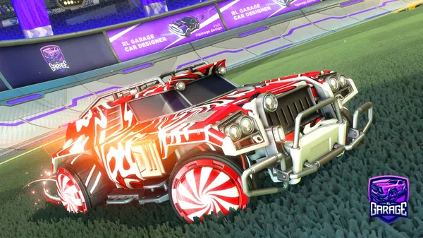 A Rocket League car design from ultimategamer08