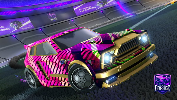 A Rocket League car design from not_tigasnoz02