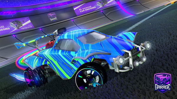 A Rocket League car design from banana_bobby