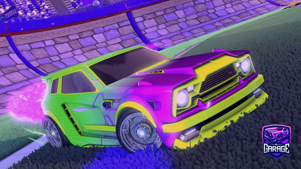 A Rocket League car design from taraus