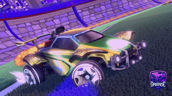 A Rocket League car design from VeNxM_42