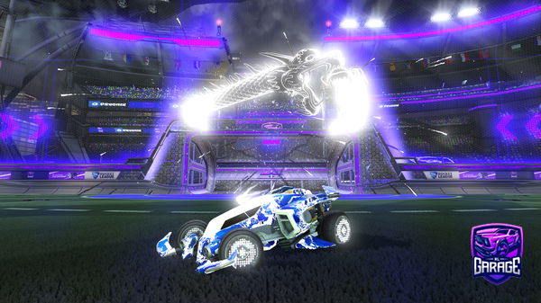 A Rocket League car design from Goldenshot9508