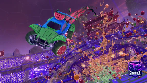 A Rocket League car design from WaterM3lon