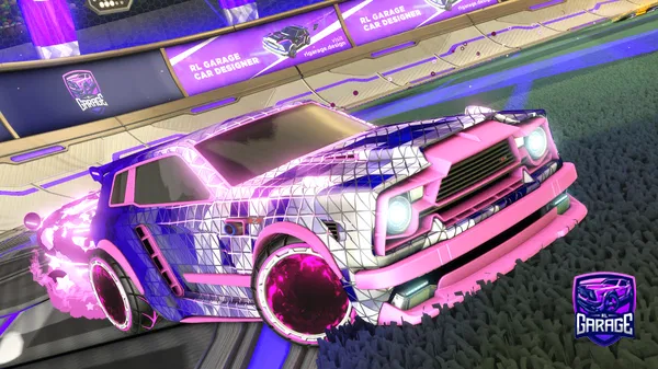 A Rocket League car design from Mojo8two8