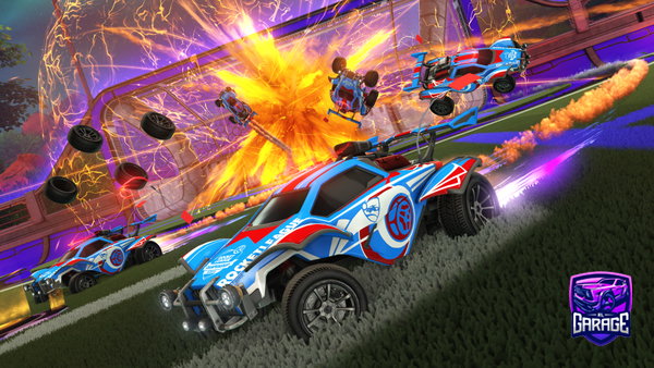 A Rocket League car design from Leoncroll2011onRL