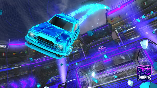 A Rocket League car design from Djjiabbdbes