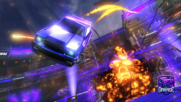 A Rocket League car design from IndigoFire
