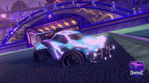 A Rocket League car design from Carli9