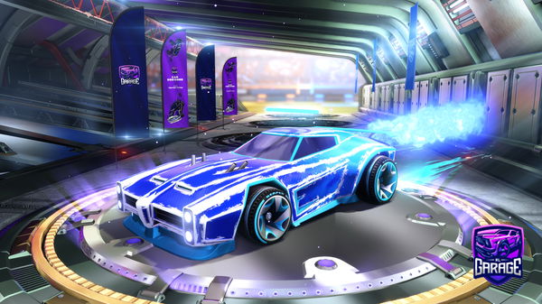 A Rocket League car design from slammeddub2