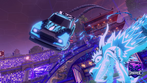 A Rocket League car design from ASPR3X