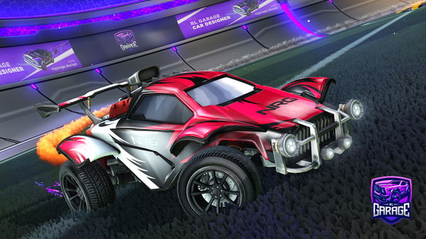 A Rocket League car design from iLikeMen2