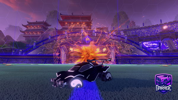 A Rocket League car design from LUCKYLUKE123