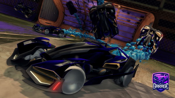 A Rocket League car design from YoYo-Plat