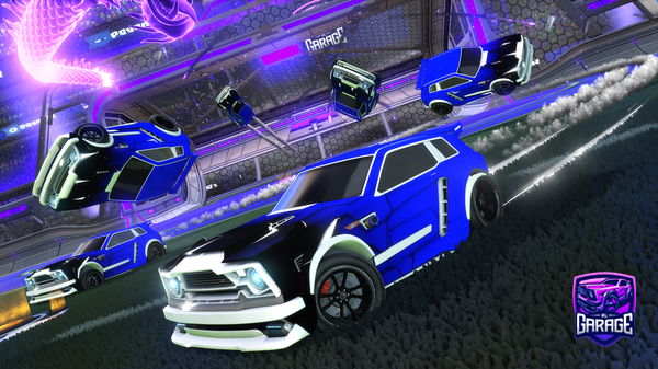 A Rocket League car design from Dannyboyman