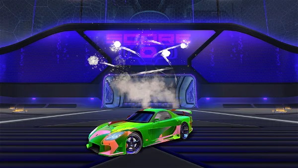 A Rocket League car design from Cv_x