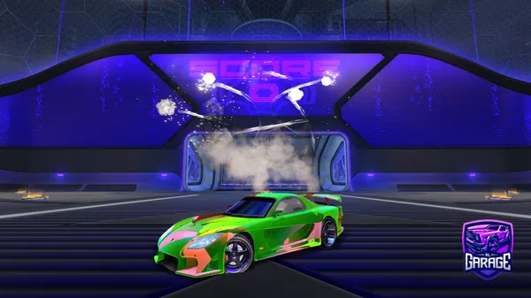 A Rocket League car design from Cv_x