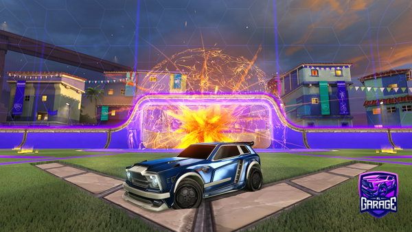 A Rocket League car design from Alilou225