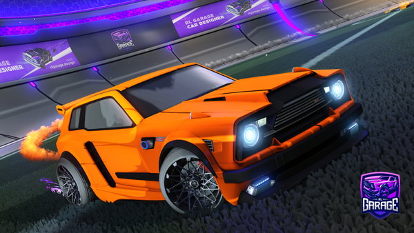 A Rocket League car design from wuhsabii