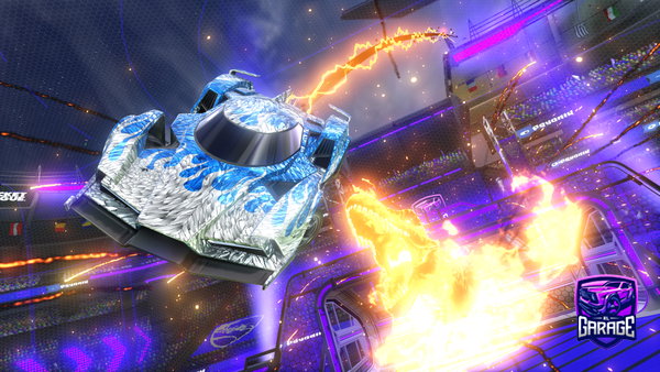 A Rocket League car design from GlitchingOut15