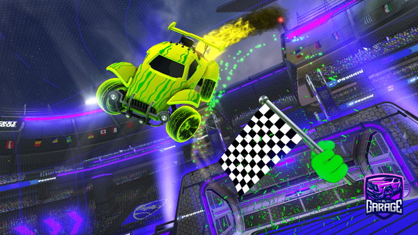 A Rocket League car design from Rvxhz