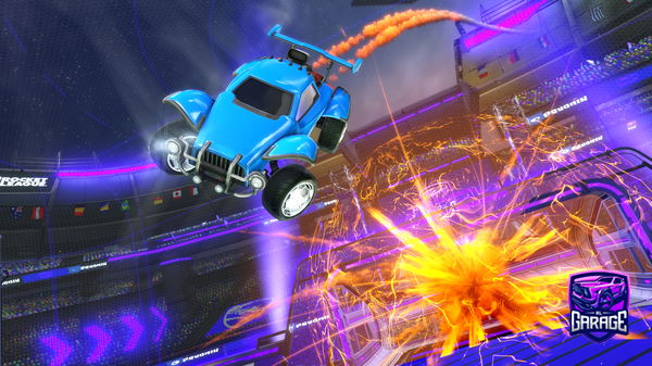 A Rocket League car design from TxC_Noah