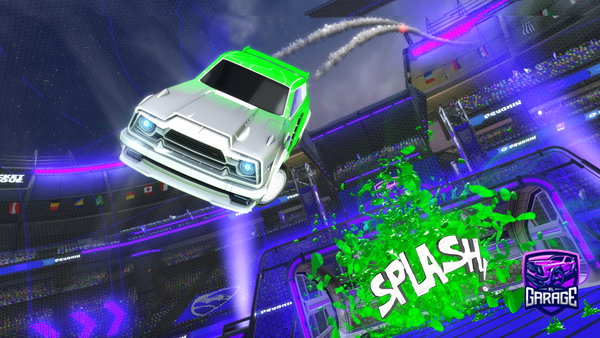 A Rocket League car design from gyeretrade
