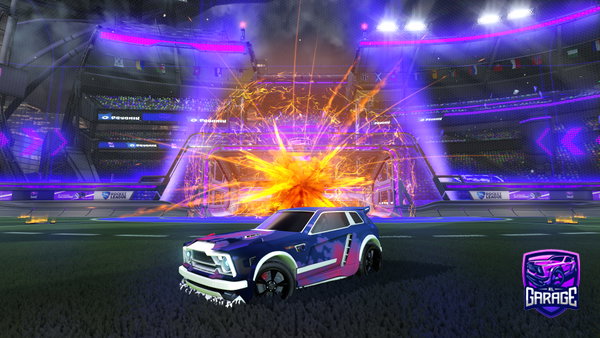 A Rocket League car design from xoiqx