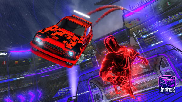 A Rocket League car design from SkyStrikeRL