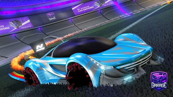 A Rocket League car design from Tuggok