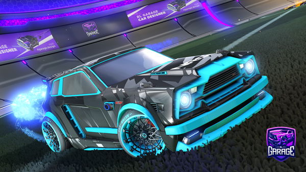 A Rocket League car design from instanthit