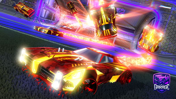 A Rocket League car design from tarikXDgamer