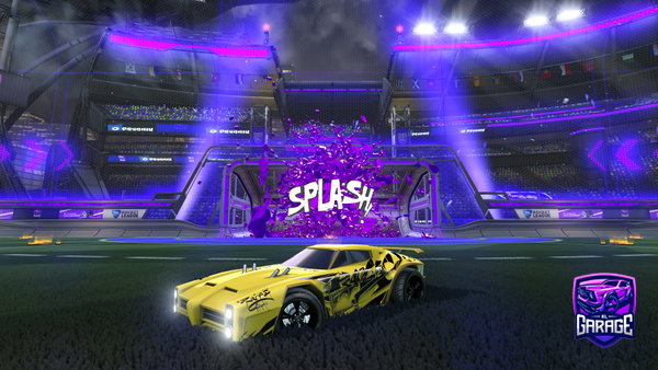 A Rocket League car design from flessy