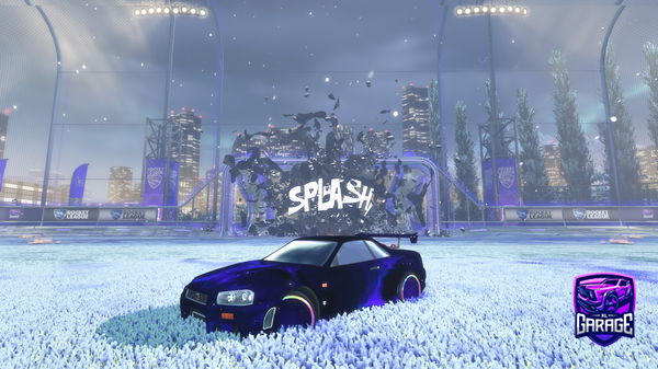 A Rocket League car design from RetroRacer