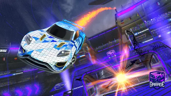 A Rocket League car design from AJGamer318