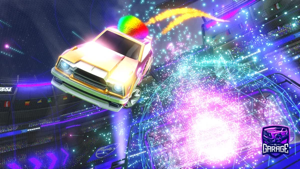A Rocket League car design from InTheBin1