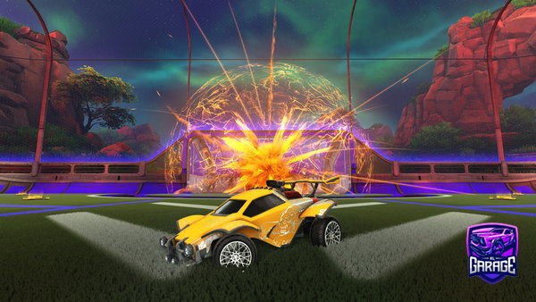 A Rocket League car design from ayserene