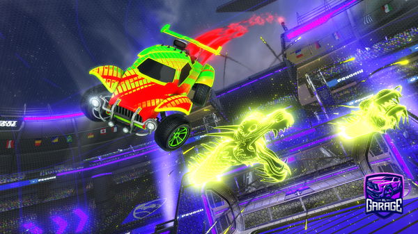 A Rocket League car design from TBGamer101