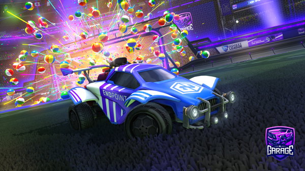 A Rocket League car design from ItsBooh