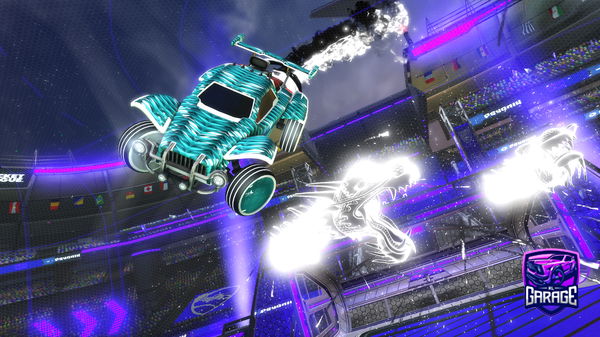 A Rocket League car design from toxic-chicken5