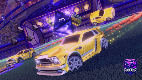 A Rocket League car design from SNY_VOLT