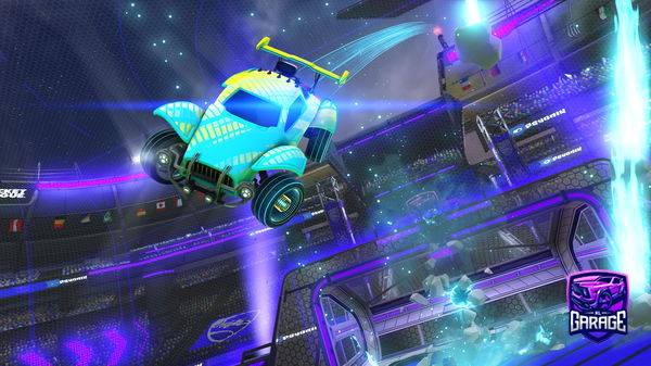 A Rocket League car design from Feniic2