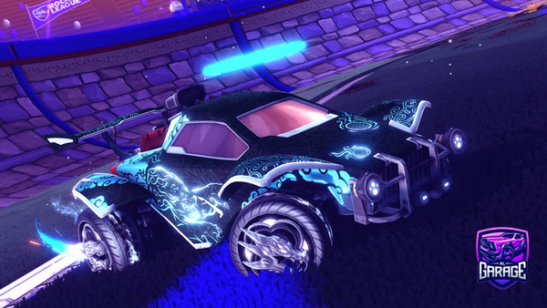 A Rocket League car design from IceSlasher77