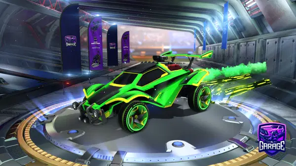 A Rocket League car design from TheRealRubiez