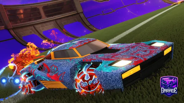 A Rocket League car design from TensiveZexal