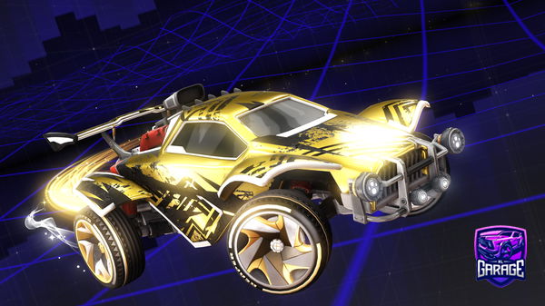 A Rocket League car design from PjOW