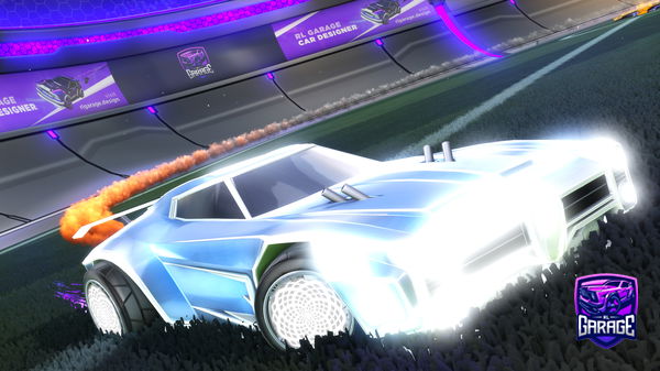 A Rocket League car design from Phlashstep