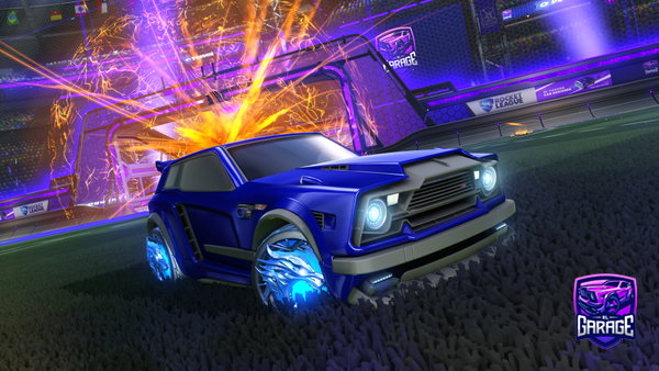 A Rocket League car design from ZuukaBlue
