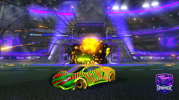 A Rocket League car design from Ieiejeje