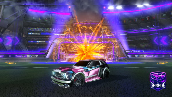 A Rocket League car design from yuukafcks
